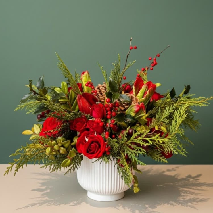 Sunday December 20th 10am-11:30 Holiday Centerpiece Workshop