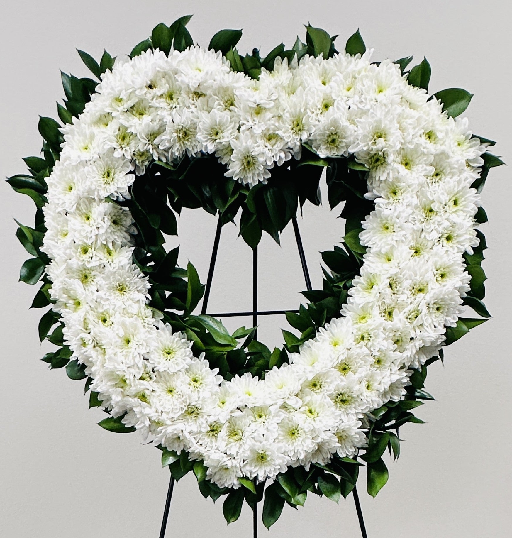 Heart Funeral Wreath