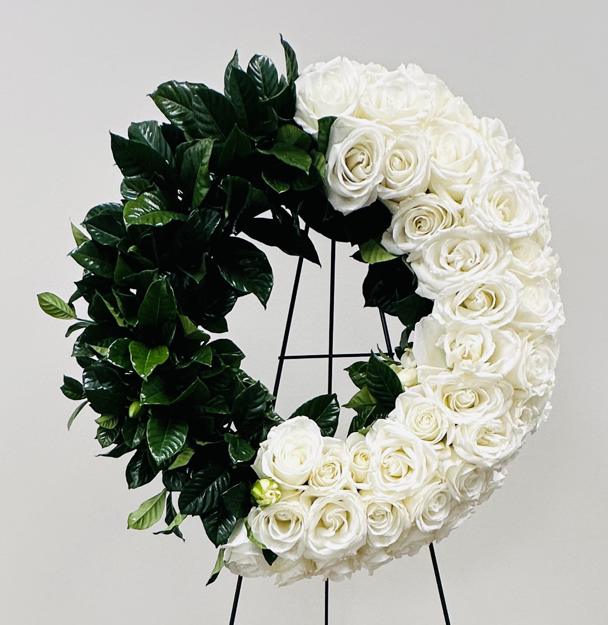 Modern Funeral Wreath